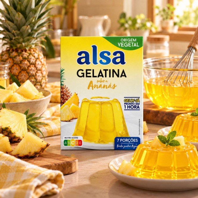 ALSAź Galaretka Ananasowa 105g