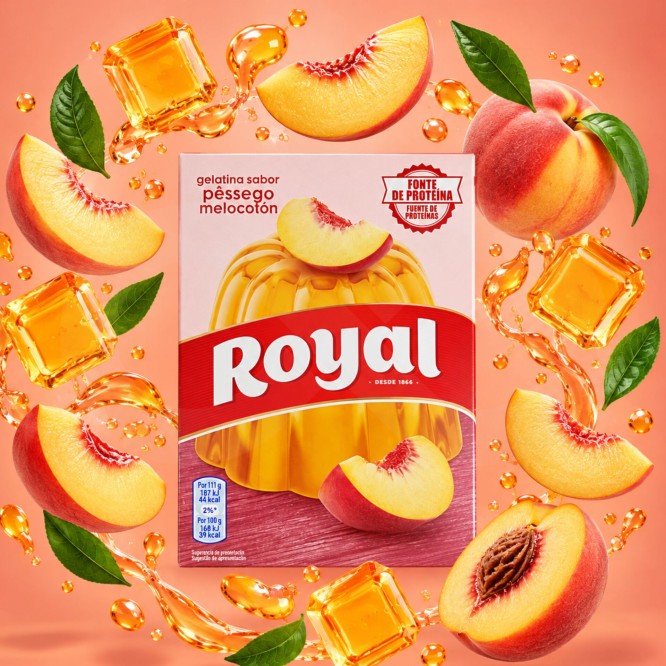 ROYAL® Gelatina alla Pesca 114g
