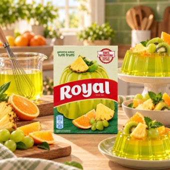 ROYALŪ Geleipudding met Tutti-Frutti-Smaak 114g