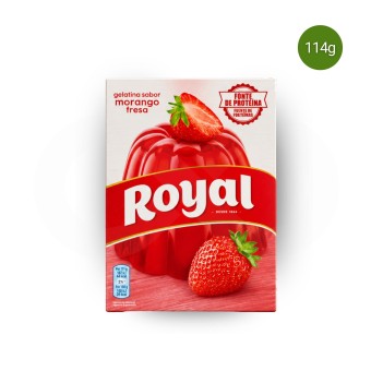 ROYAL� Strawberry Flavoured Jelly 114g