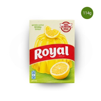 ROYAL� Lemon Flavoured Jelly 114g
