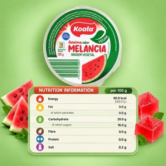 KOALA� G�tterspeise mit Wassermelonengeschmack 130g