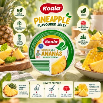 KOALA® Götterspeise mit Ananasgeschmack 130g
