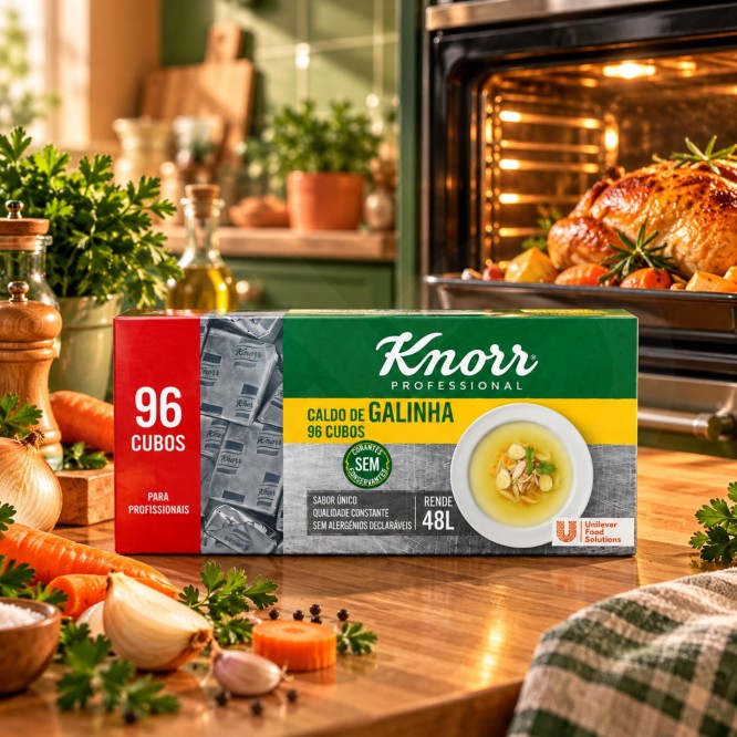 KNORR® Caldo de Pollo 96 uds.