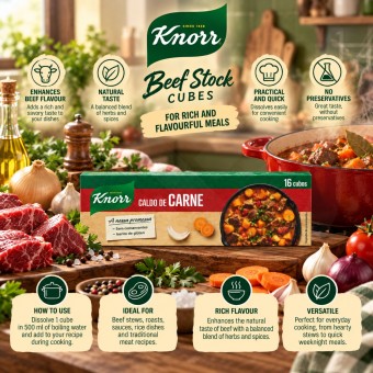 KNORR® Kostki Bulionowe Wolowe 24 szt.