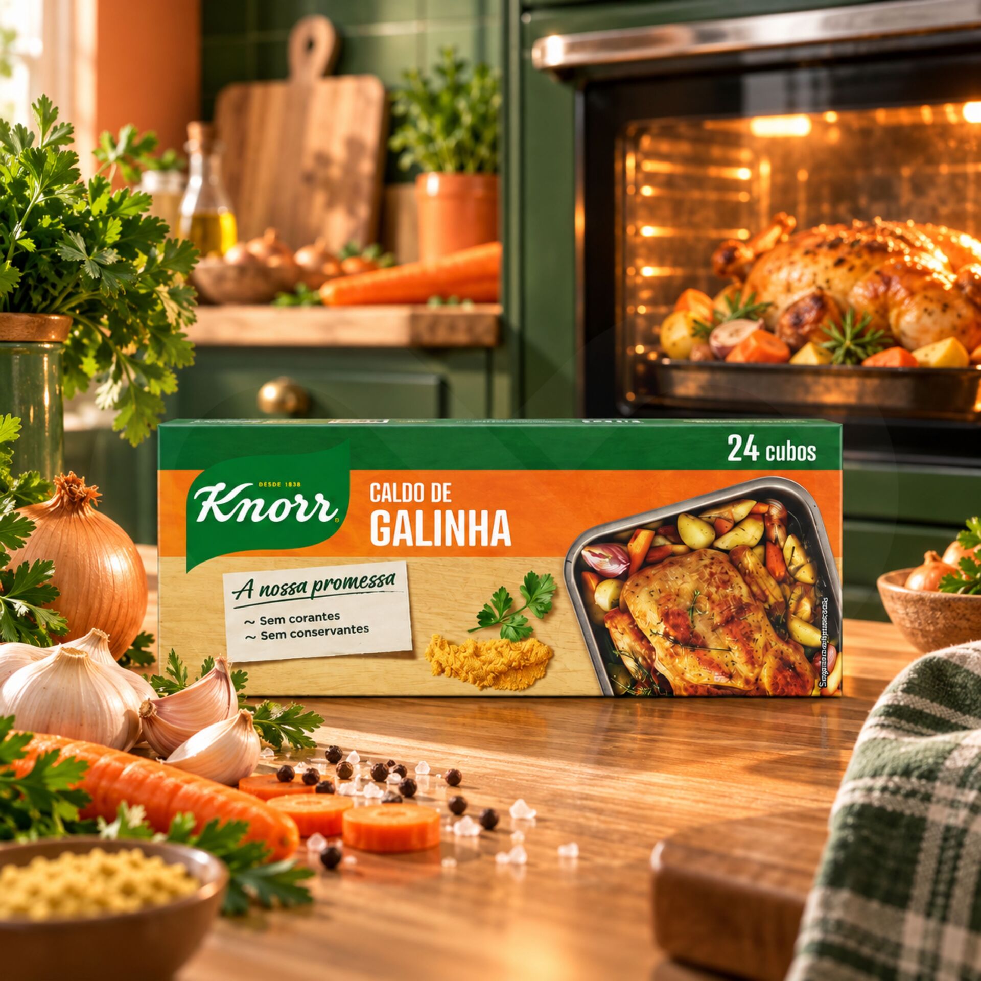 KNORR® Dadi da Brodo di Pollo 24 pz.