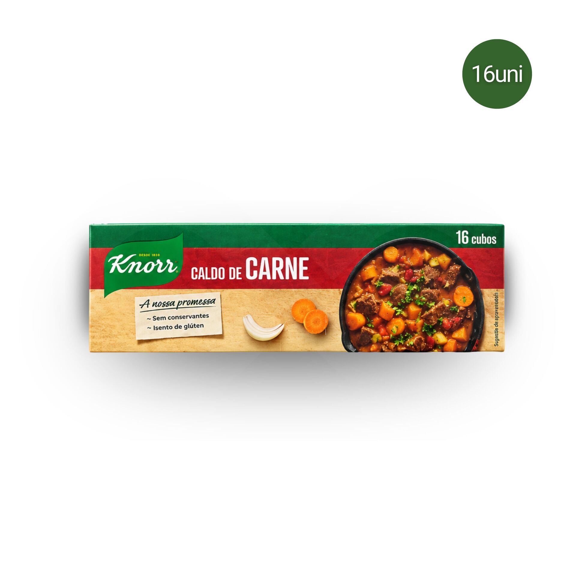 KNORR® Caldo de Carne 16 uni