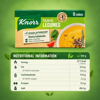 KNORR® Bouillon de Légumes 8 u.