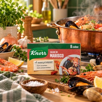 KNORR� Dadi da Brodo ai Frutti di Mare 8 pz.