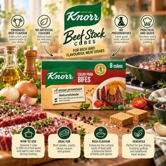 KNORR® Dadi da Brodo per Bistecche 8 pz