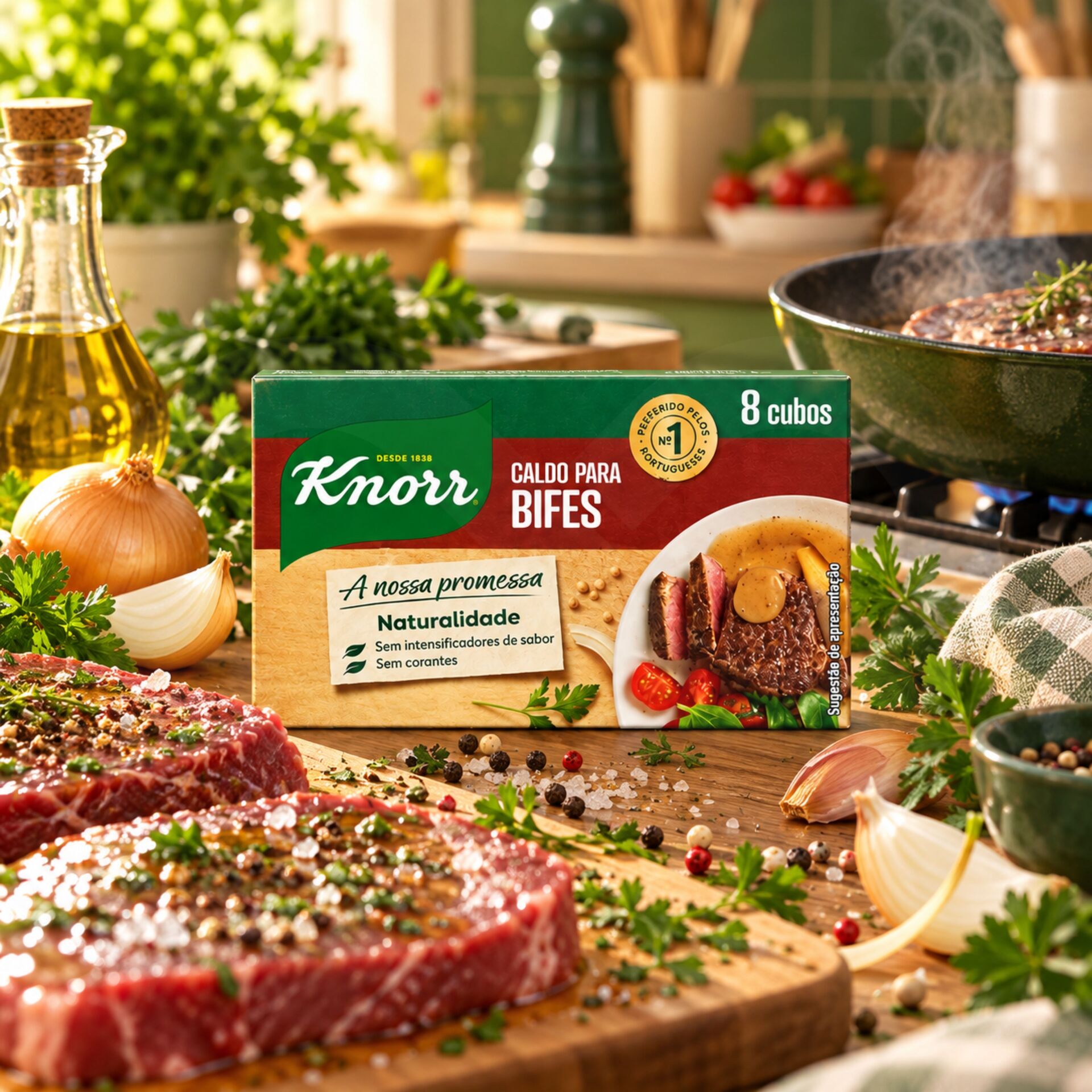 KNORR® Dadi da Brodo per Bistecche 8 pz