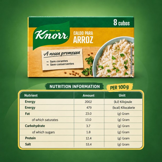 KNORR� Kostki Bulionowe do Ryzu 8 szt.