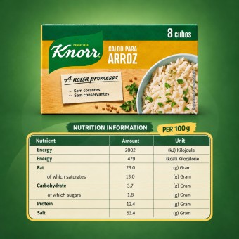 KNORR� Br�he f�r Reis 8 Stk