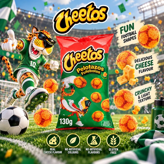 CHEETOS� Voetballen 130g