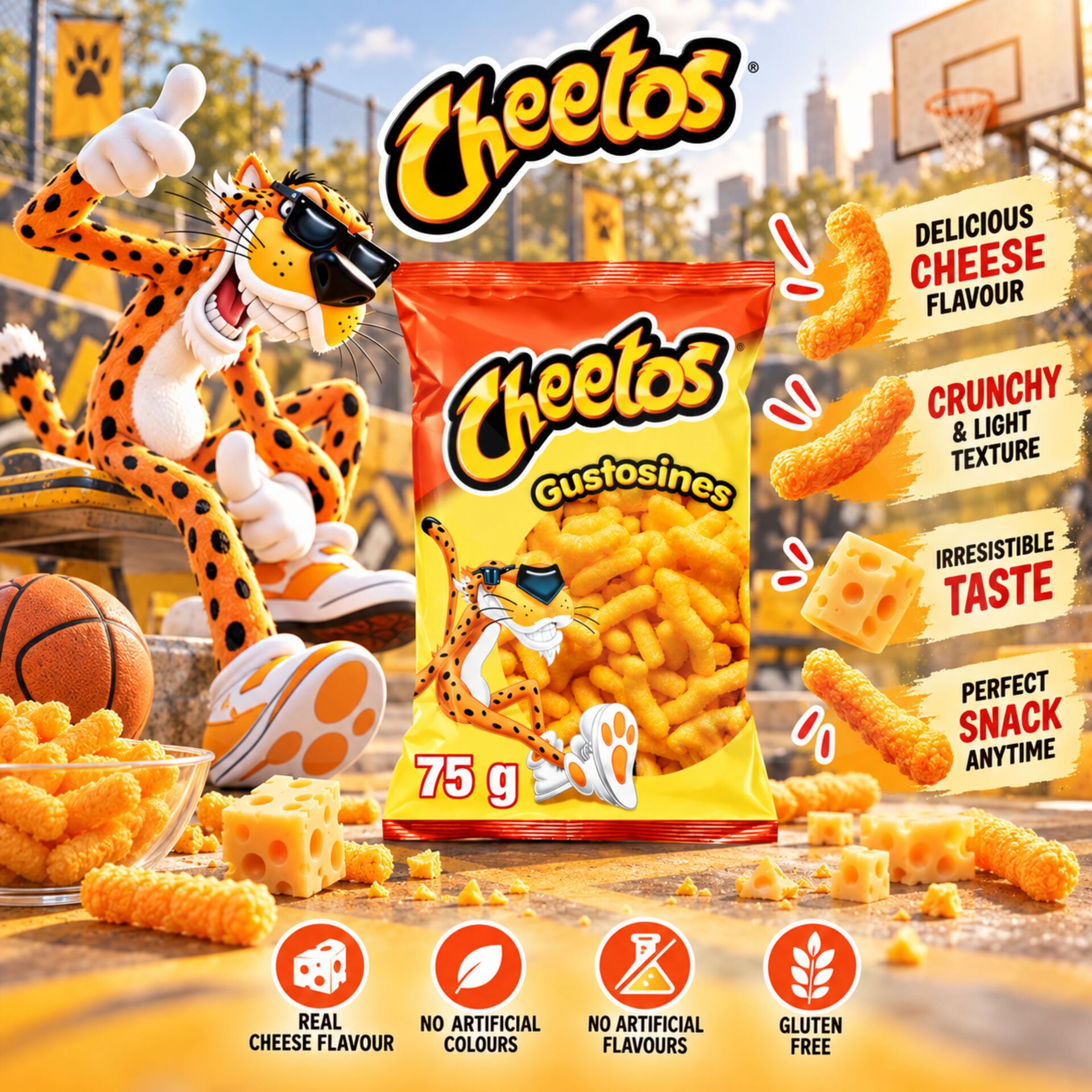 CHEETOS® Gustosines 75g