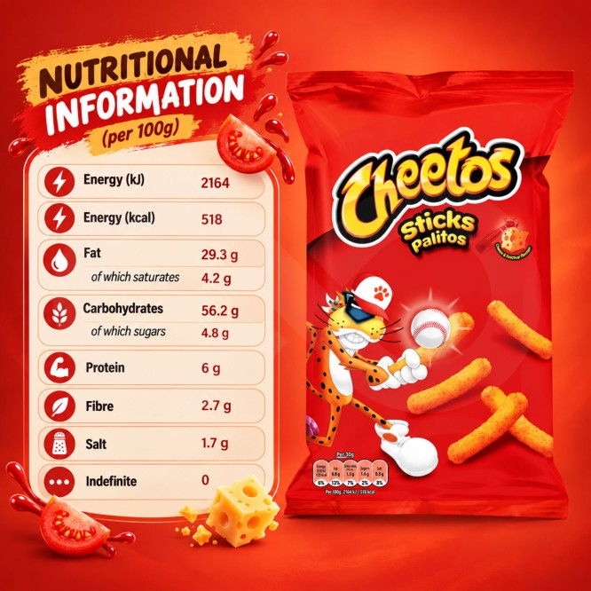 CHEETOS® Sticks Ketchup 96g