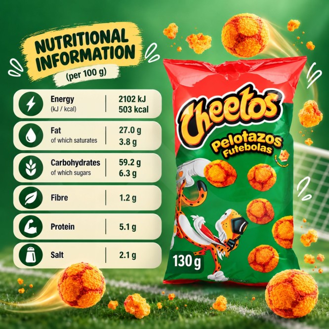 CHEETOS� Voetballen 130g