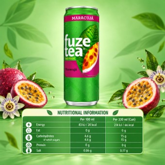 FUZE TEA� Fruit de la Passion 330ml