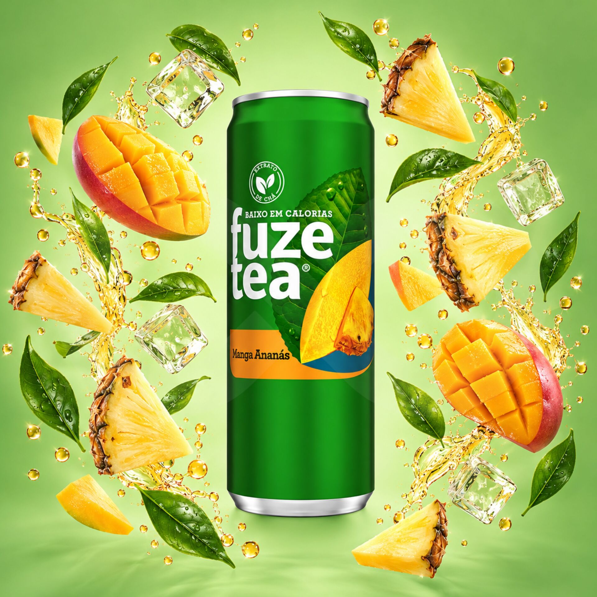 FUZE TEA® Mango y Piña 330ml