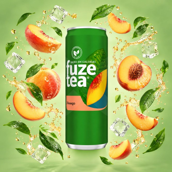 FUZE TEA� P�che 330ml
