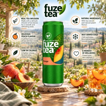 FUZE TEA� P�che 330ml