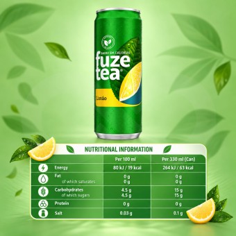 FUZE TEA® Cytryna 330ml