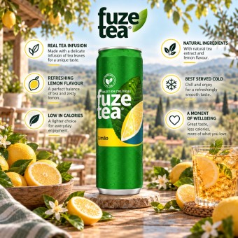 FUZE TEA® Cytryna 330ml