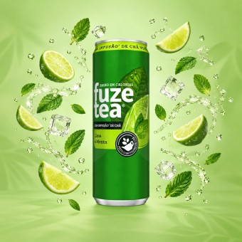 FUZE TEA� Lime & Mint 330ml