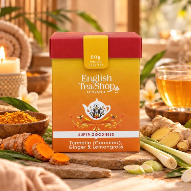 ENGLISH TEA SHOP® Turmeric, Ginger & Lemongrass