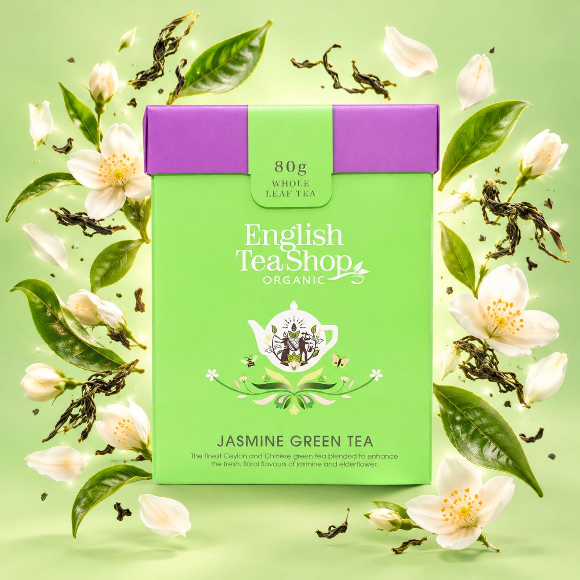 ENGLISH TEA SHOP® Jasmine Green Tea 80g