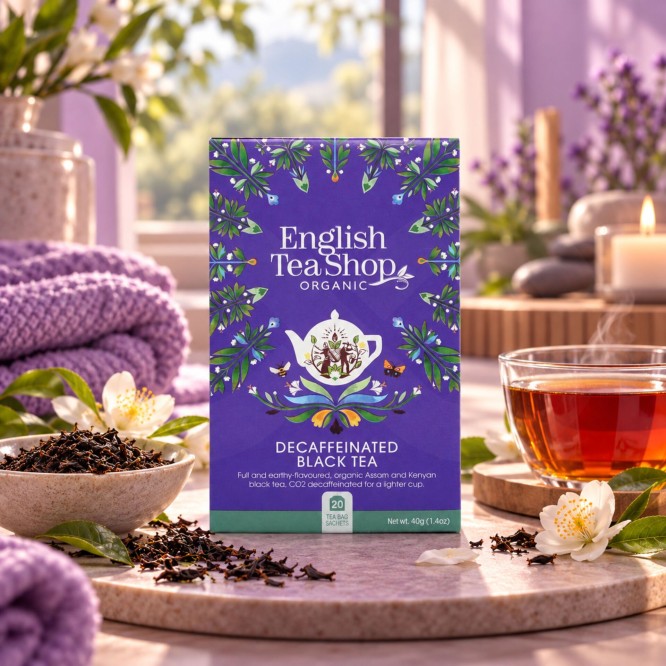 ENGLISH TEA SHOP® Thé Noir Décaféiné 20 u.