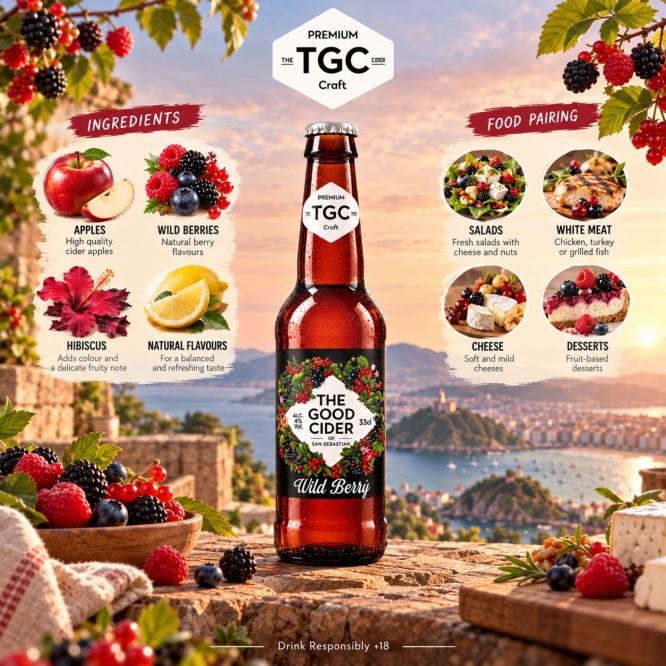 THE GOOD CIDER® Wild Berry 330ml