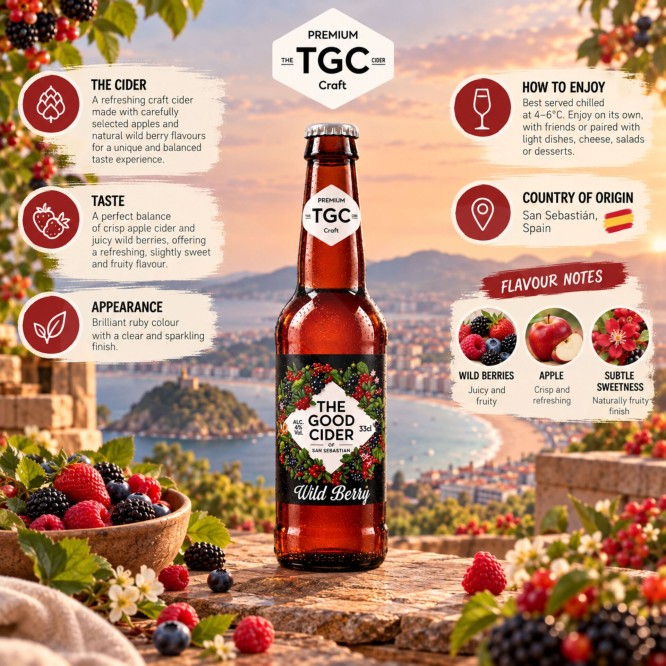 THE GOOD CIDER® Wild Berry 330ml