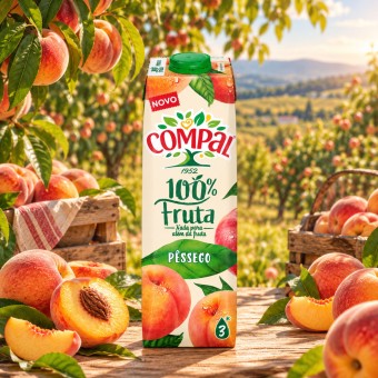 COMPAL� Peach 100% Fruit 1L