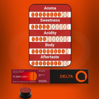 DELTA Q® Kapseln Delta Q Turbinado 10 Stk.