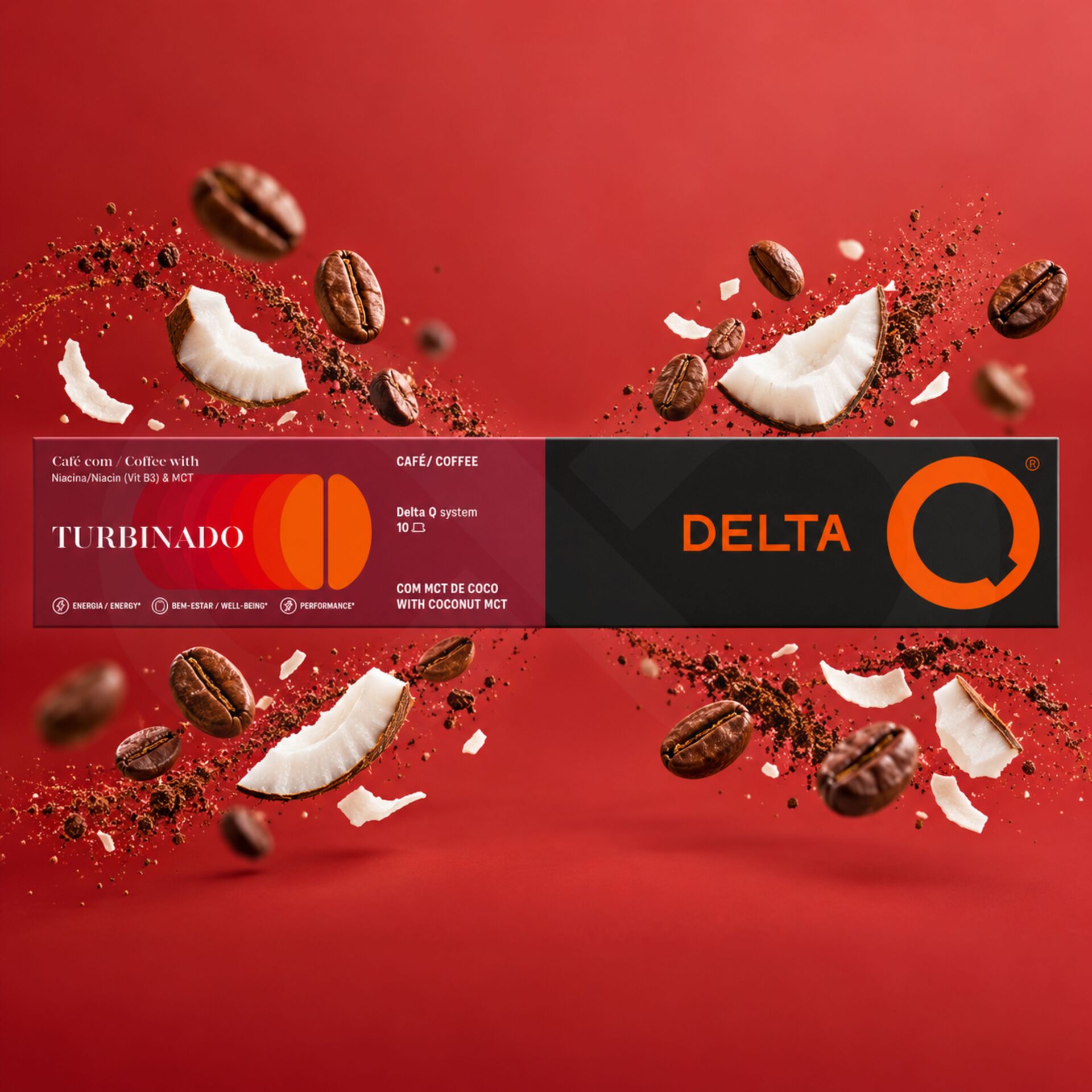 DELTA Q® Kapseln Delta Q Turbinado 10 Stk.