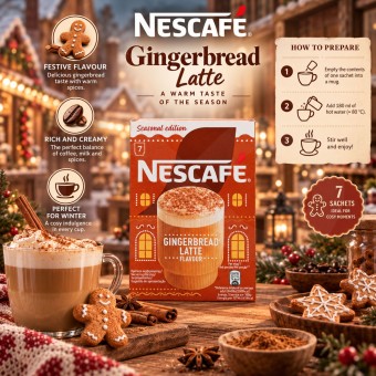 NESCAFɮ Gingerbread Latte 129gr