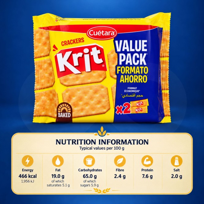 CUÉTARA® Krit Crackers 200g