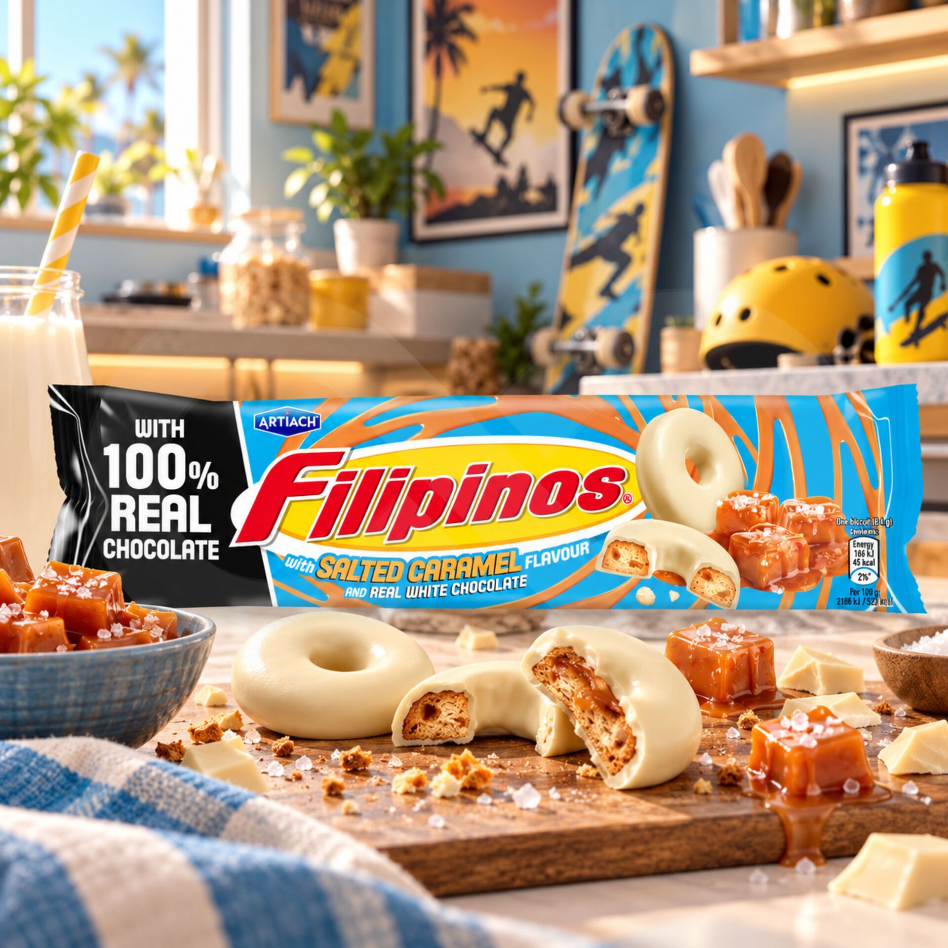 ARTIACH® Filipinos White Chocolate and Salted Caramel 118g