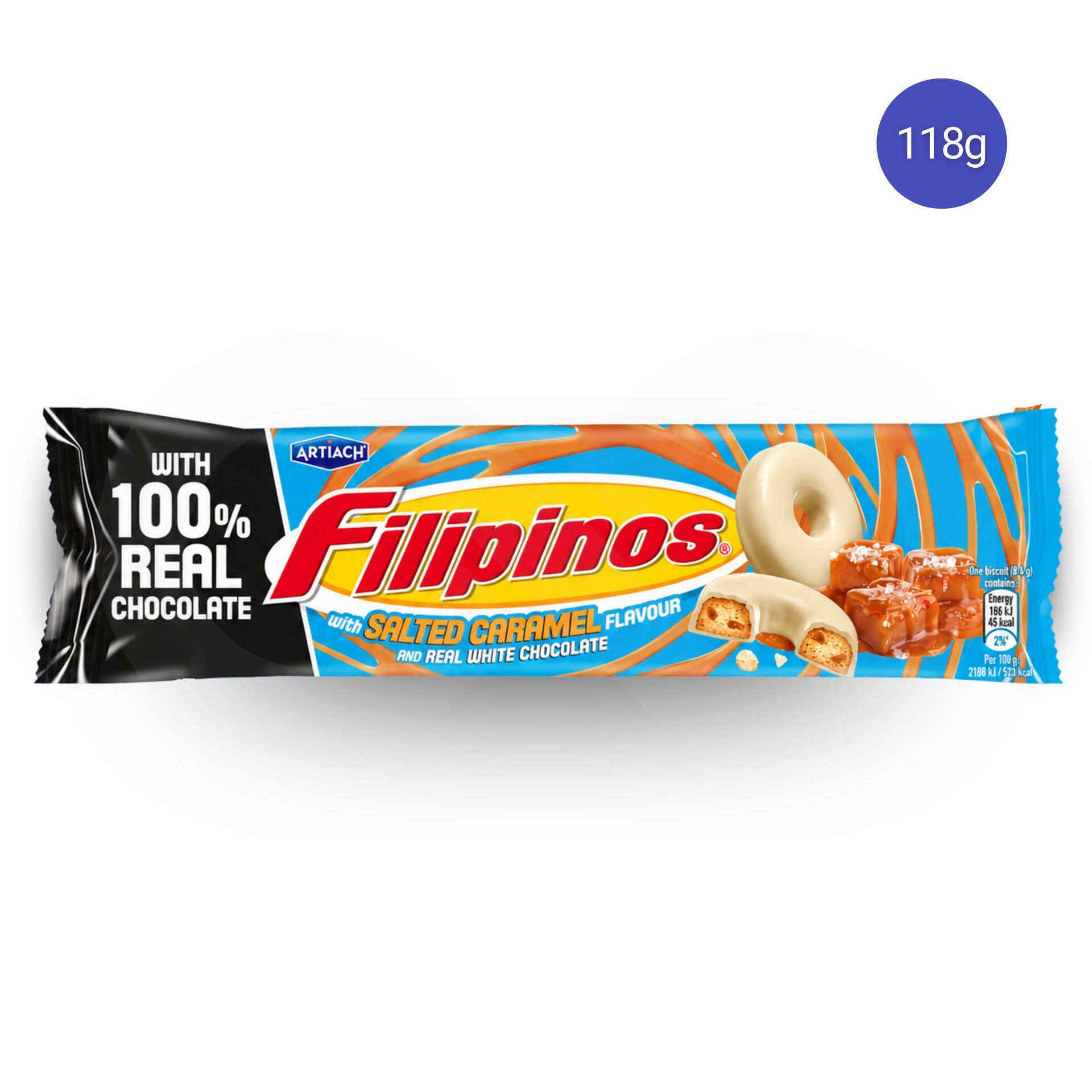 ARTIACH® Filipinos White Chocolate and Salted Caramel 118g