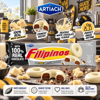 ARTIACH® Filipinos White Chocolate 128g