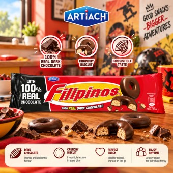 ARTIACH� Filipinos Dark Chocolate 128g
