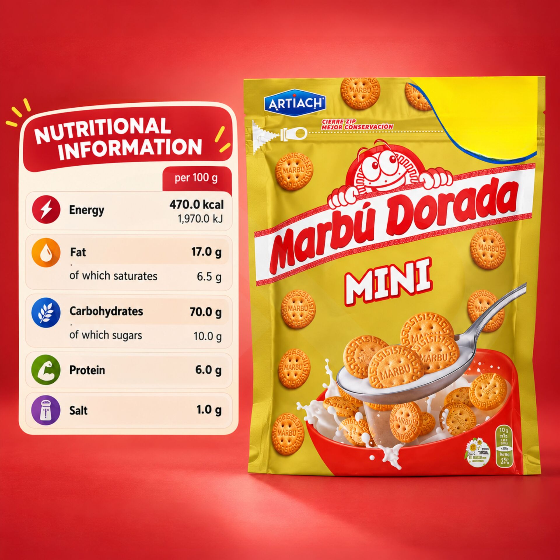 ARTIACH® Marbú Dorada Mini 190gr