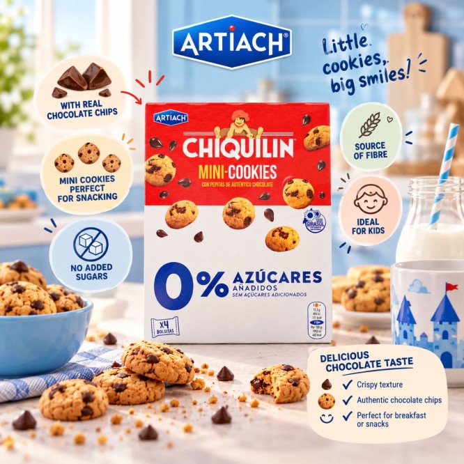 ARTIACH® Chiquilin Mini Cookies 120g