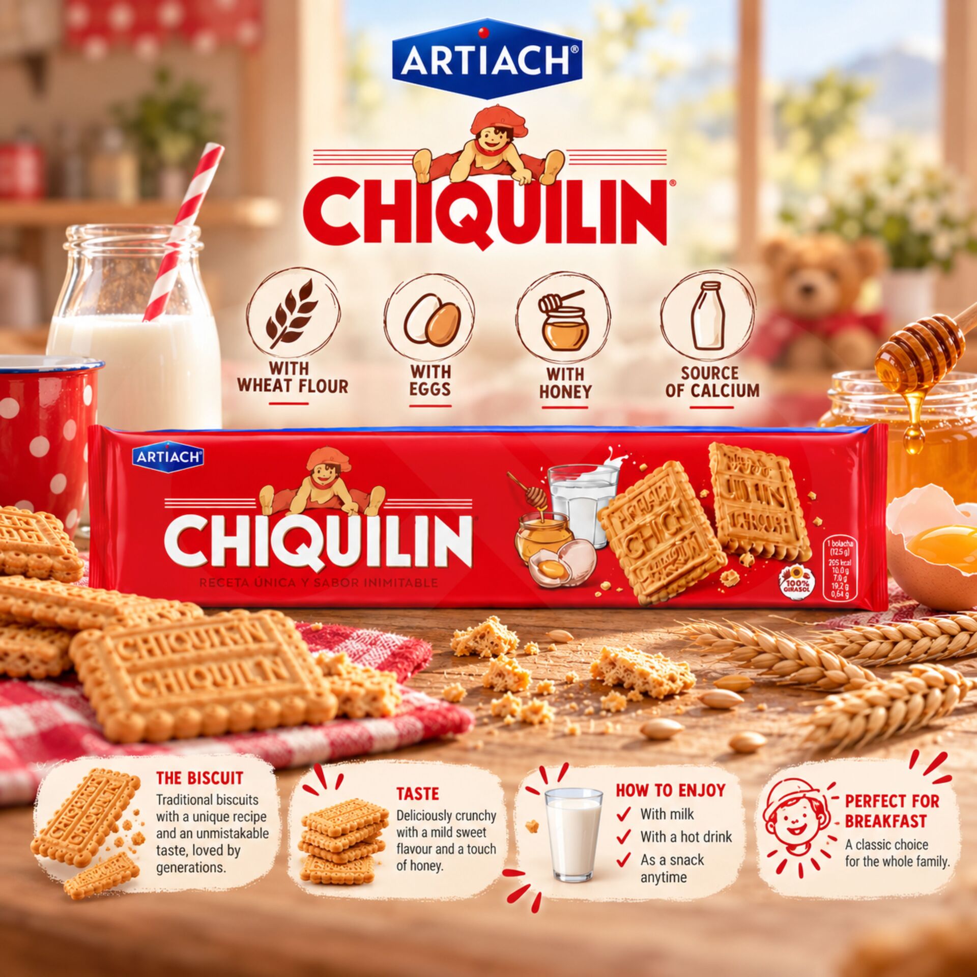 ARTIACH® Chiquilin Galletas 175gr