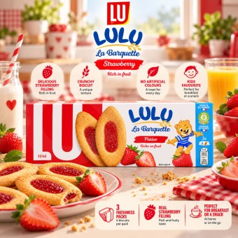 LUŽ Lulu Strawberry-Filled Sponge Cakes 120g