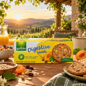 GULL�N� Muesli Digestive Biscuits 365g