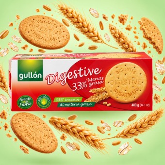 GULL�N� Digestive Biscuits 33% Less Fat 400g