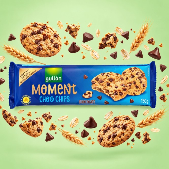 GULLÓN® Moment Choco Chips 150gr