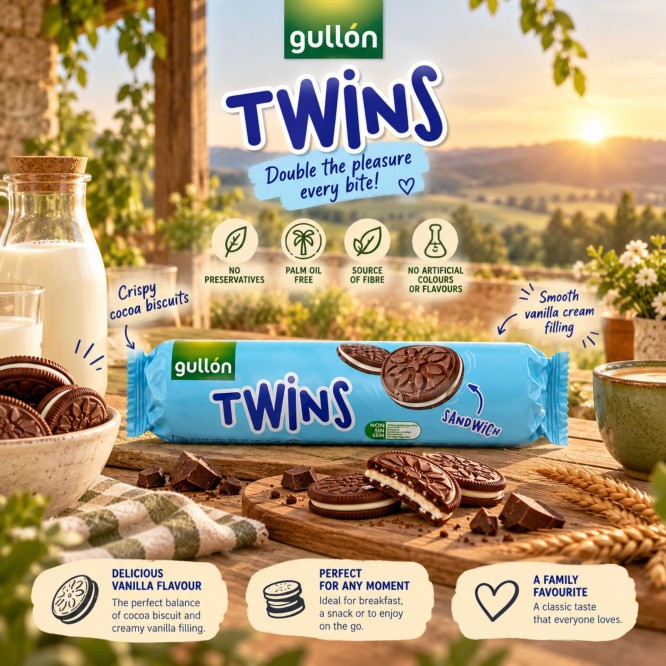 GULLÓN® Twins 154gr